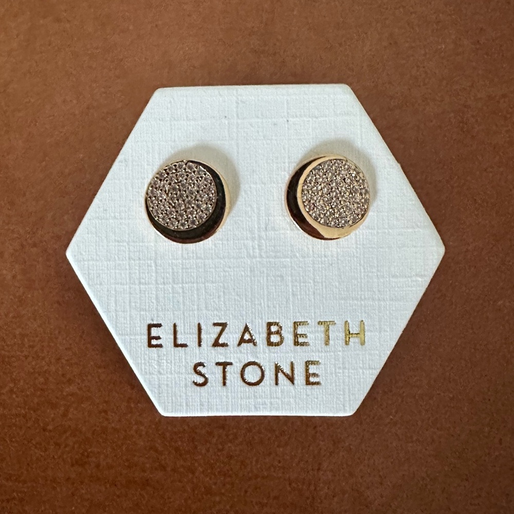Brand New Never Worn Elizabeth Stone Earrings